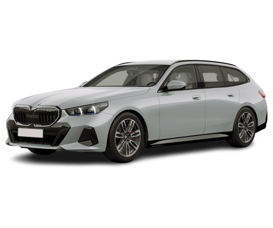 Bmw 5 touring szara diesel